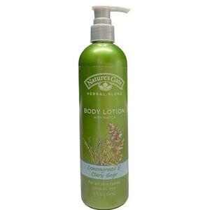 Nature's Gate Body Lotion Lemongrass & Clary Sage w/ NaPCA Herbal Blend